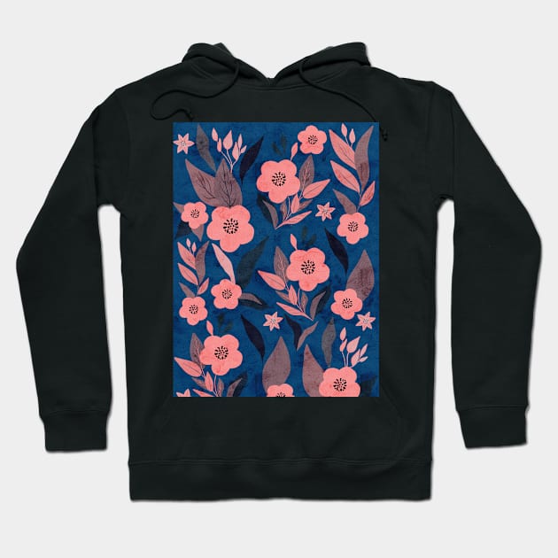 Floral pattern Hoodie by Ange art